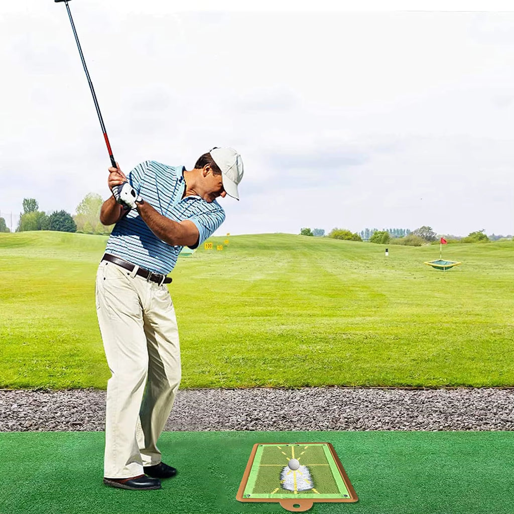 SwingPerfect Golf Training Mat – Portable Swing Detection & Impact Tracing Aid for Better Golf Shots
